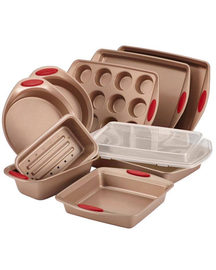 Rachael Ray Cucina 10pc Nonstick Bakeware Set image number 1