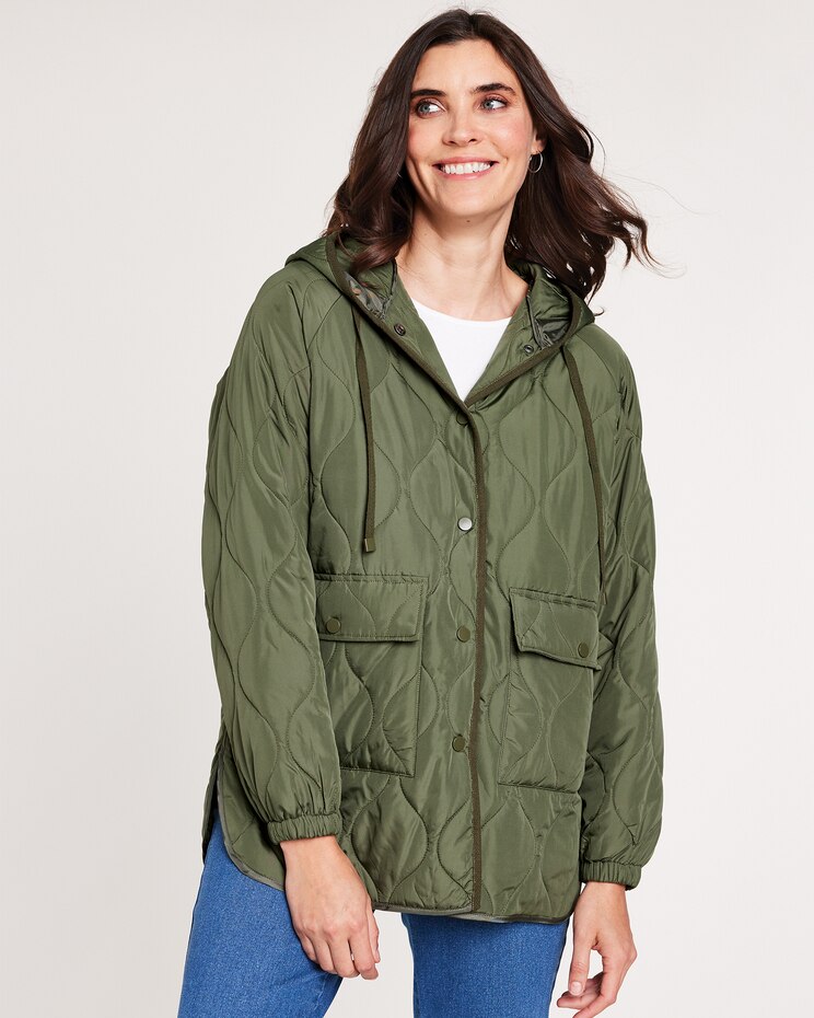 Totes® Hooded Quilted Jacket image number 1