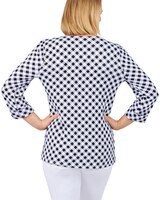 Ruby Rd® Gingham Print Top thumbnail number 4
