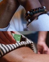 Pursonic Aromatherapy Bliss Set: Lava Stone Bracelet with 100% Pure Essential Oils thumbnail number 3