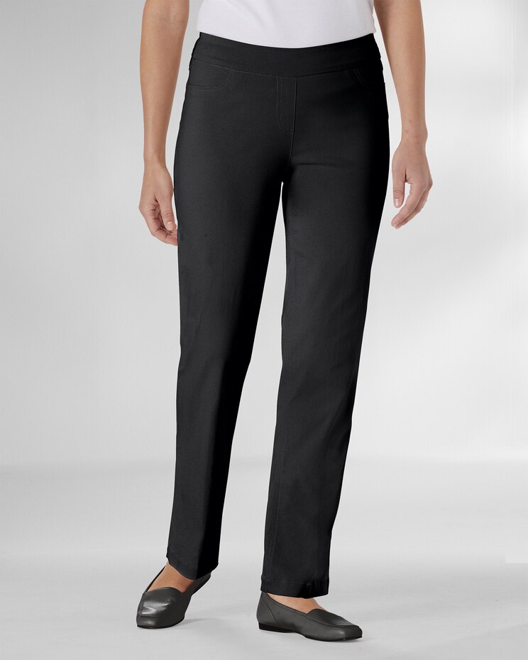 SlimSation® Straight-Leg Pants image number 1