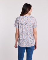Challis V-Neck Top thumbnail number 3