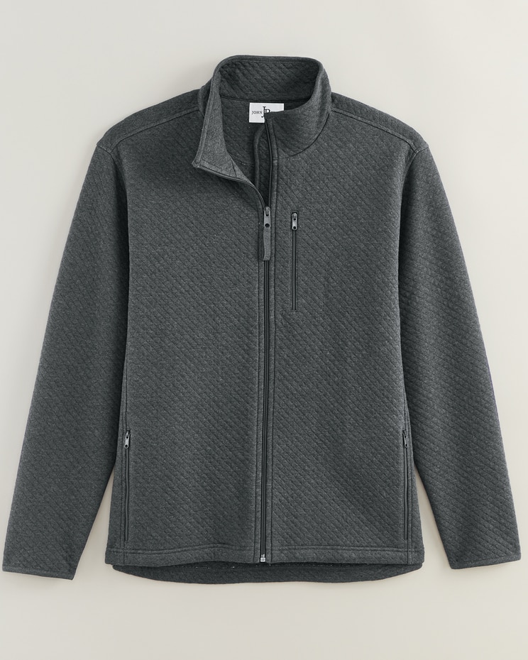 John Blair® Quilted Fleece Jacket image number 5