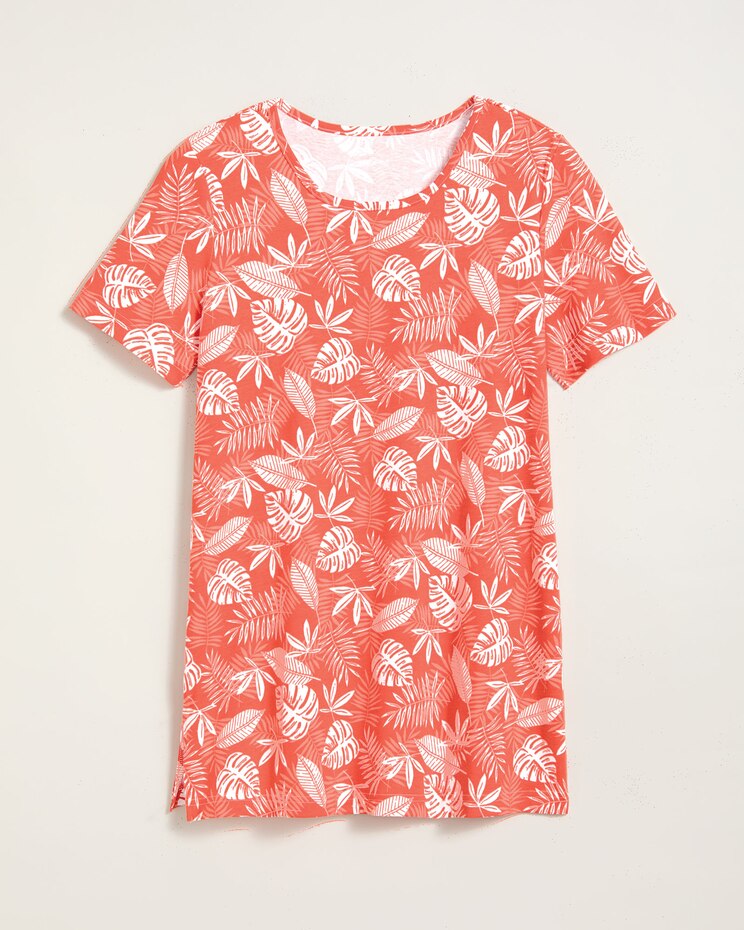 Short Sleeve Anytime Print Tunic image number 1