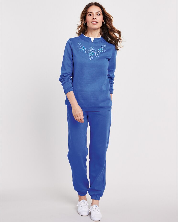 Embroidered Fleece Set image number 1