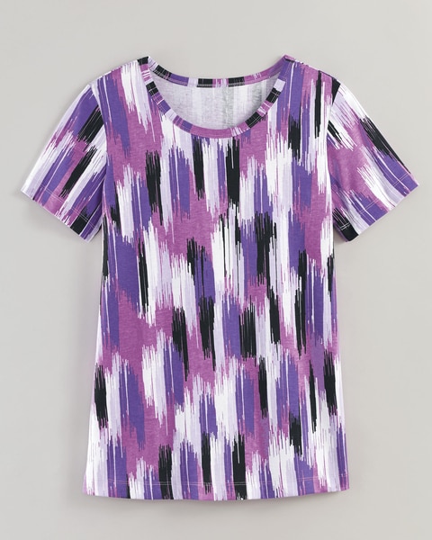 Haband Swirl Print Tee