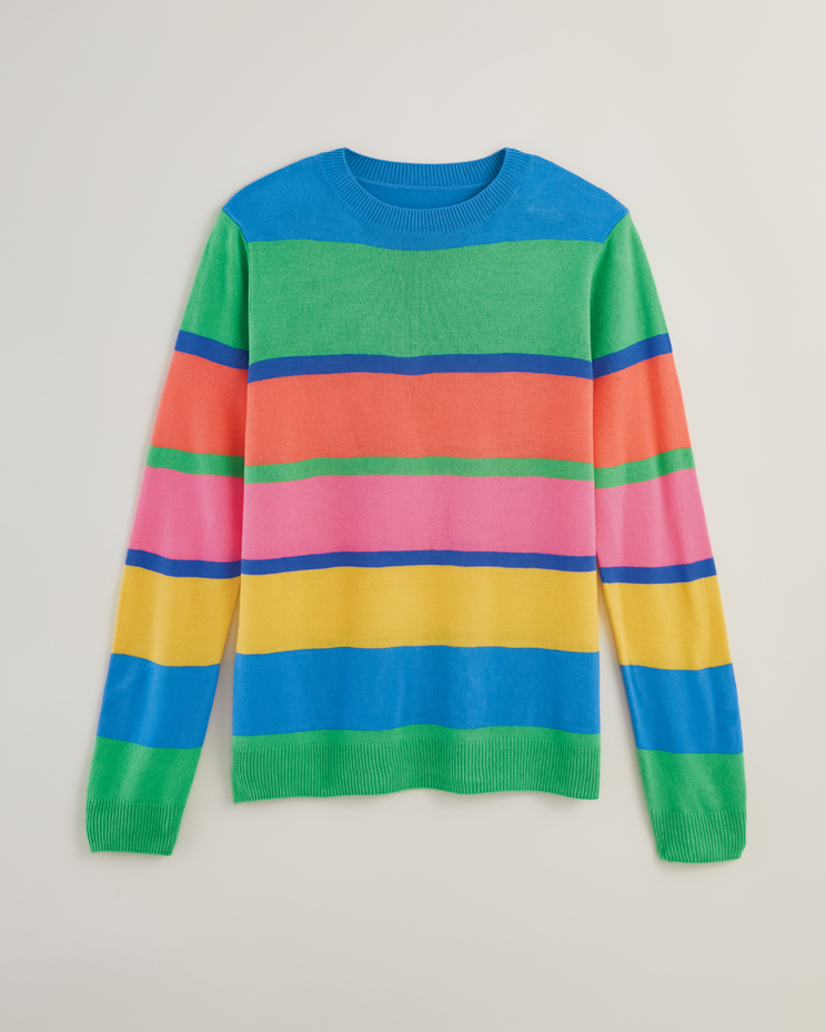 Striped Pullover Sweater image number 4