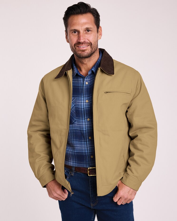 John Blair® Canvas Work Jacket image number 1