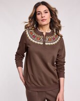 Better-Than-Basic Quarter-Zip Sweatshirt thumbnail number 1