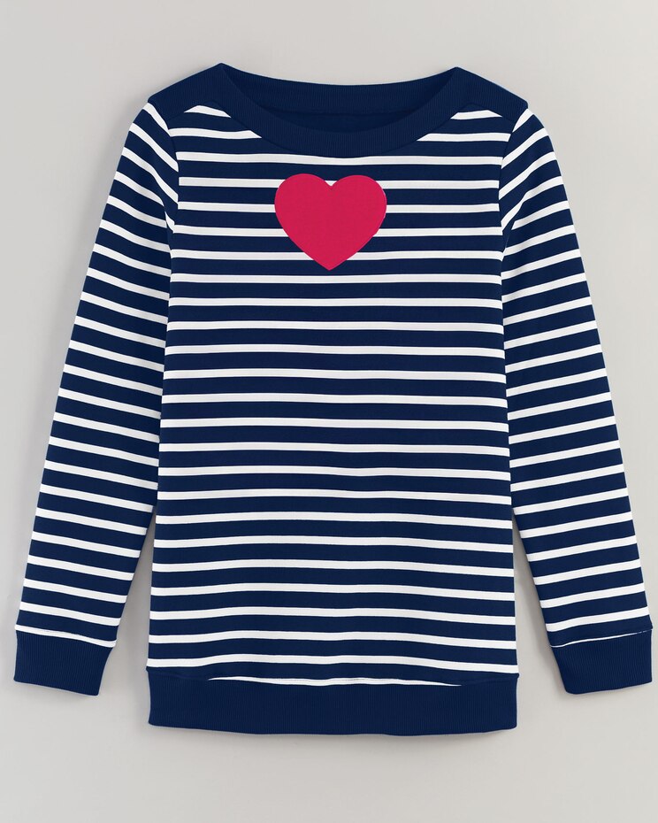 Boatneck Fleece Sweatshirt image number 1