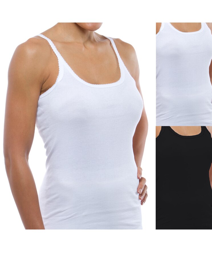 Cozy Cotton Camisole - 2 Pack image number 1