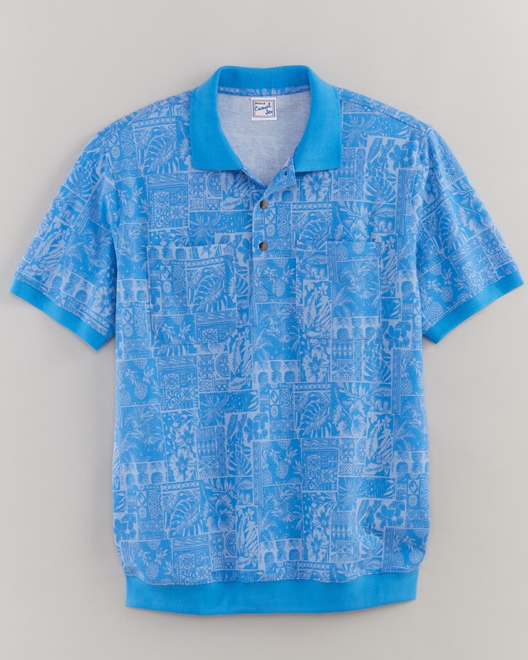 Haband Men’s Banded Bottom Perfect Polo image number 1