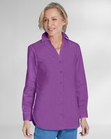 Foxcroft® Non-Iron Side-Button Tunic thumbnail number 1