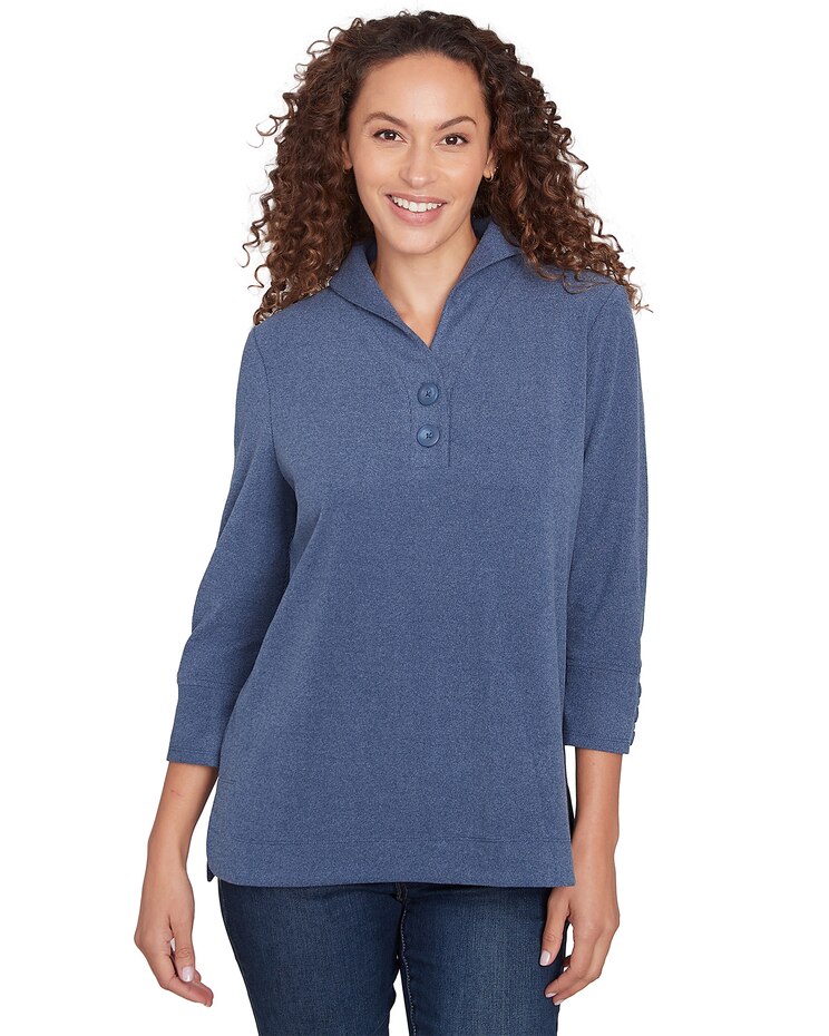 Ruby Rd® Casual Luxe Knit Stretch Pullover image number 1