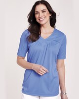 Short-Sleeve Criss-Cross Top thumbnail number 1