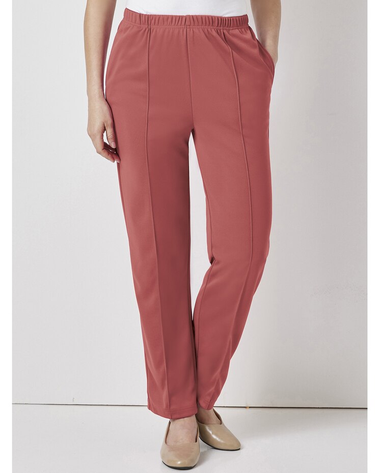 Haband Women’s Fit & Flatter Knit Pants image number 1