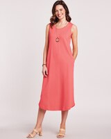 Essential Knit Take It Easy Dress with Pockets thumbnail number 1