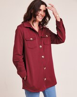 Better-Than-Basic Fleece Shirt Jacket thumbnail number 1