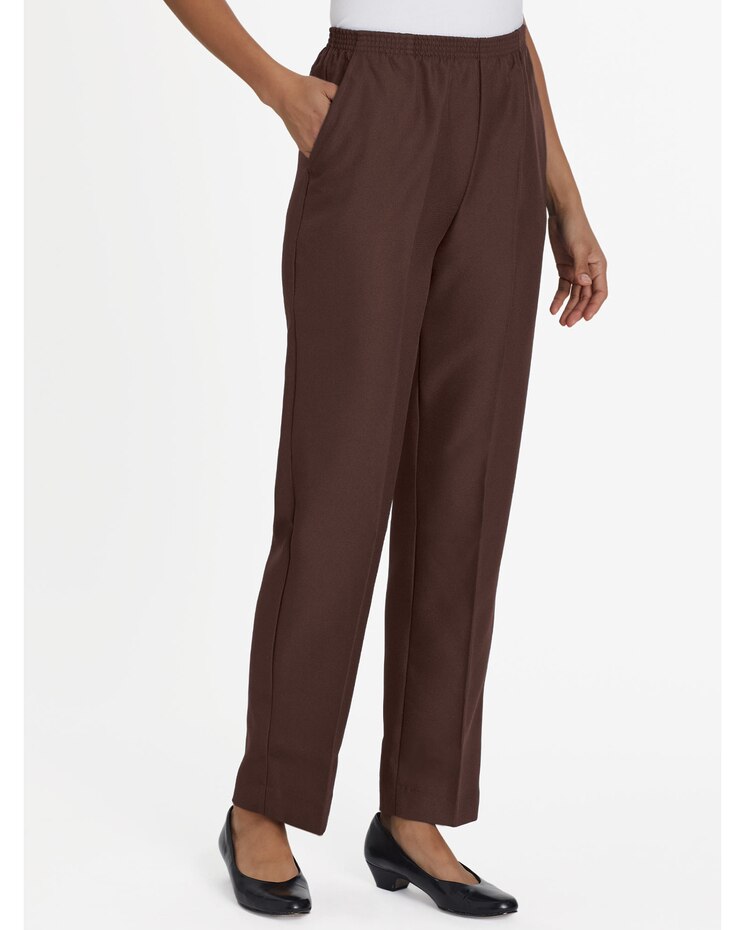 Silhouette Slimmers® Gabardine Pants image number 1