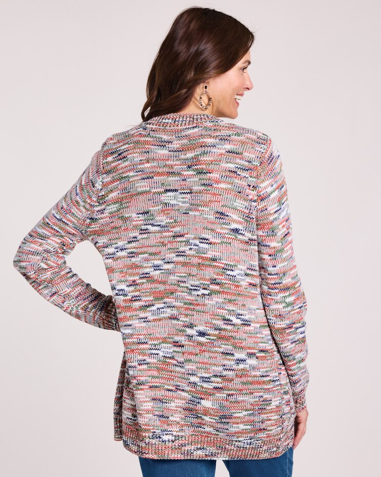 Marled Cardigan Sweater image number 3