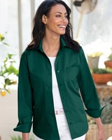 Foxcroft Classic-Fit Solid Shirt thumbnail number 1