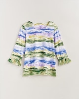 Alfred Dunner® Santa Fe Watercolor Knit Top thumbnail number 2