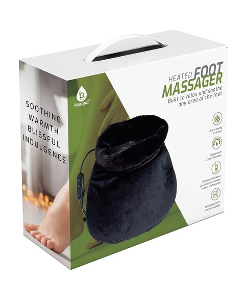 Pursonic Heated Foot Massager with Remote Control