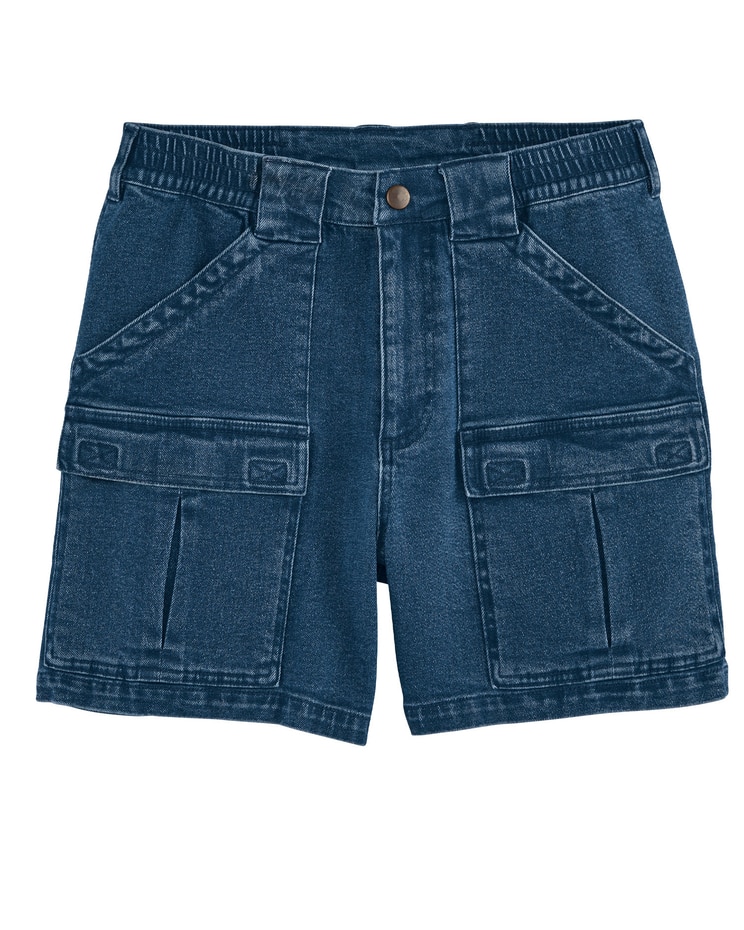JohnBlairFlex Relaxed-Fit 5" Inseam Cargo Shorts image number 1