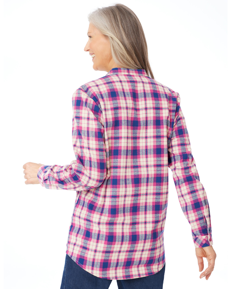 Super-Soft Plaid Flannel Tunic image number 3