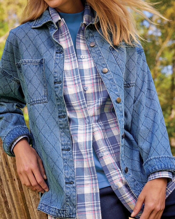 DenimEase™ Quilted Jacket image number 4