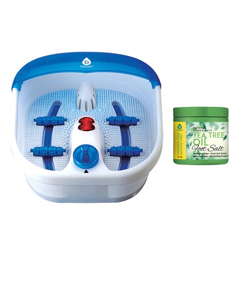 Heated Foot Bath Spa/Massager w/ Foot Salts Included