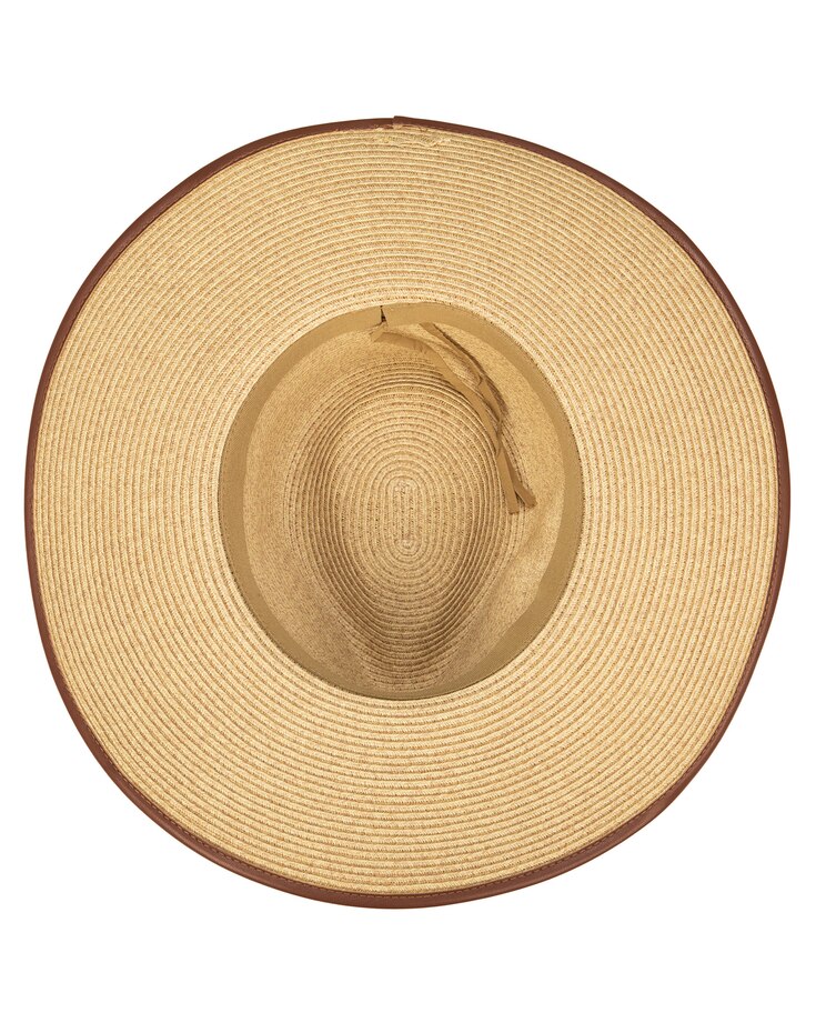 Boss Fedora- Ultrabraid Fedora With Braided Pu Band Hat image number 4