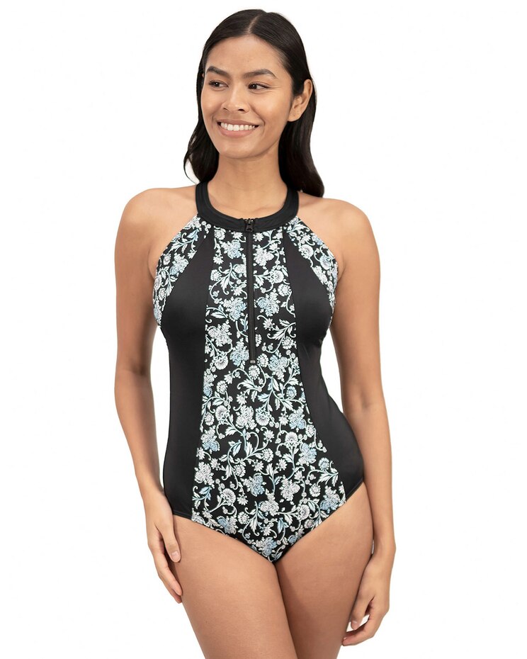 Fit 4 Ur C's Victoria Hi Neck Zip Tank image number 1