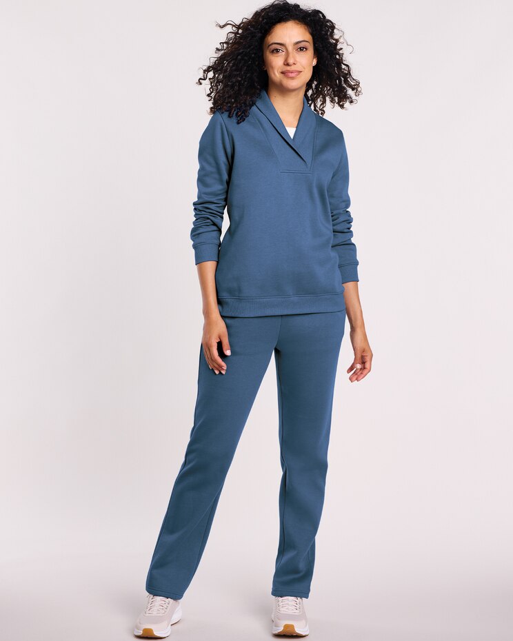 Better-Than-Basic Shawl Collar Fleece Set image number 1