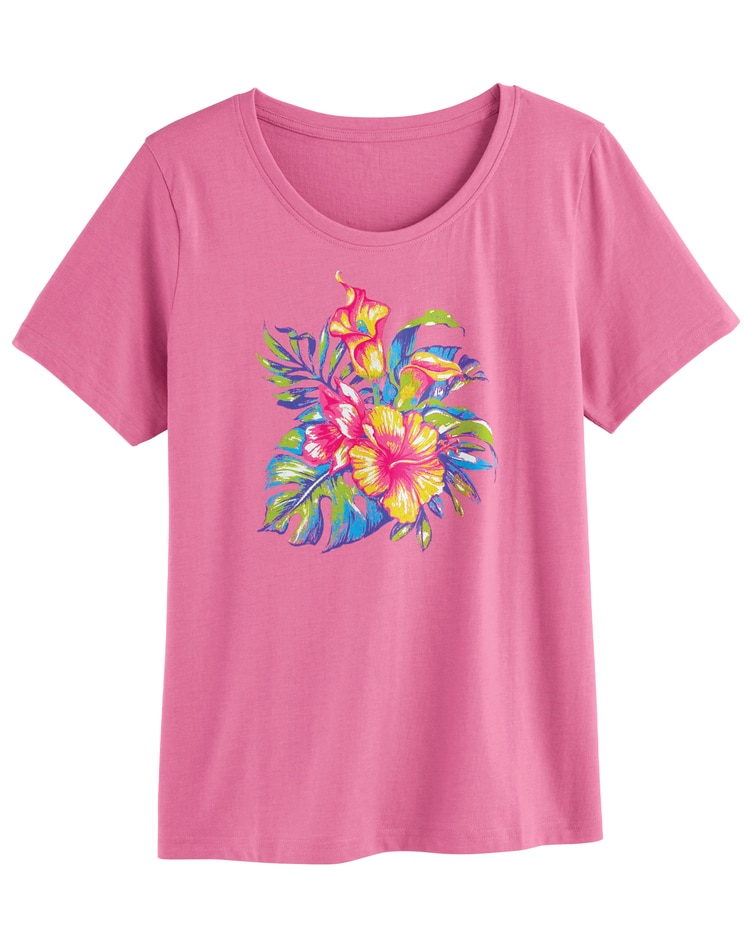 Novelty Graphic Print Tee image number 2