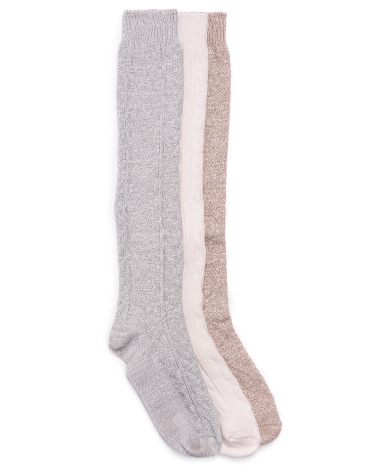 MUK LUKS® 3-Pack Microfiber Socks image number 1