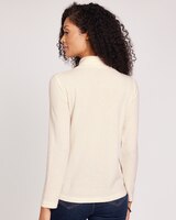 Plush Knit Button Detail Top thumbnail number 2