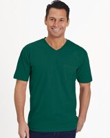 John Blair Everyday Jersey Knit Short-Sleeve Pocket V-Neck Tee thumbnail number 1