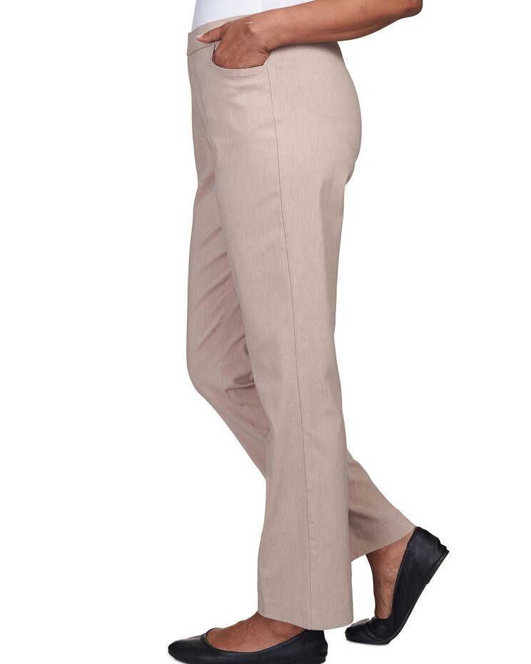 Alfred Dunner® St.Moritz Allure Fly Front Average Length Pant image number 7