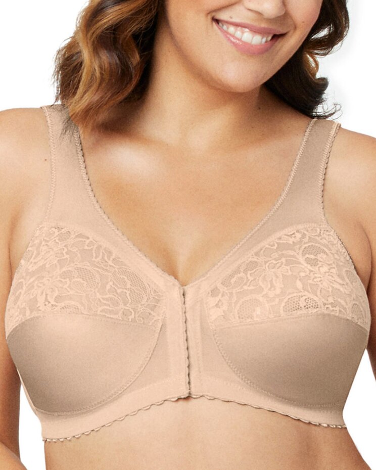 Glamorise MagicLift Front-Closure Support Bra Wirefree image number 1