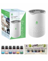 Pursonic Air Purifier with 6-Pack Premium Essential Oils Collection thumbnail number 1