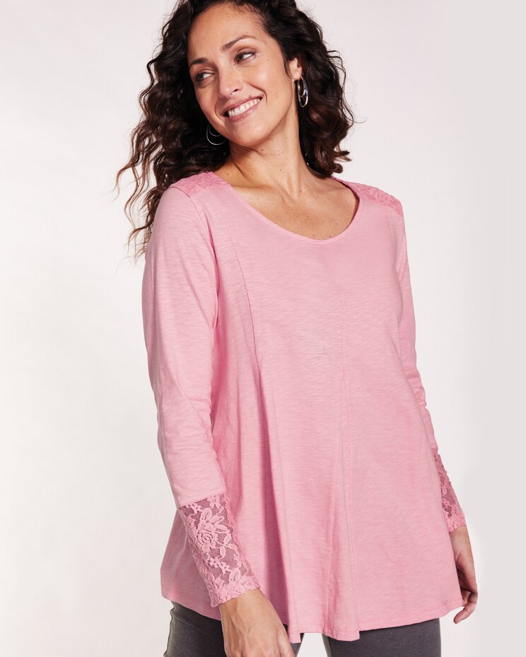 Lace Trim Tunic image number 1