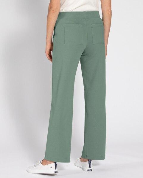 Everyday Knits 4-Pocket Relaxed Straight-Leg Pants
