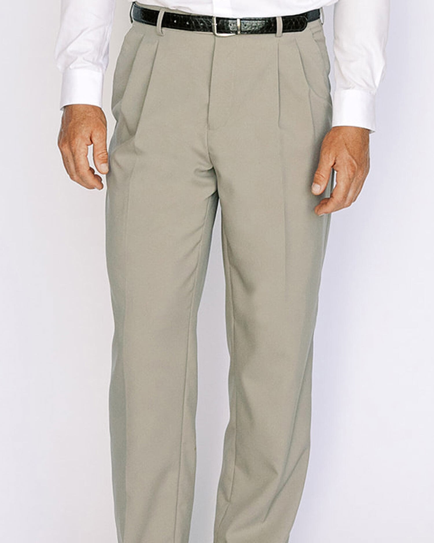 Pleated dress slacks new arrivals