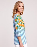 Essential Knit Boat Neck Top thumbnail number 2