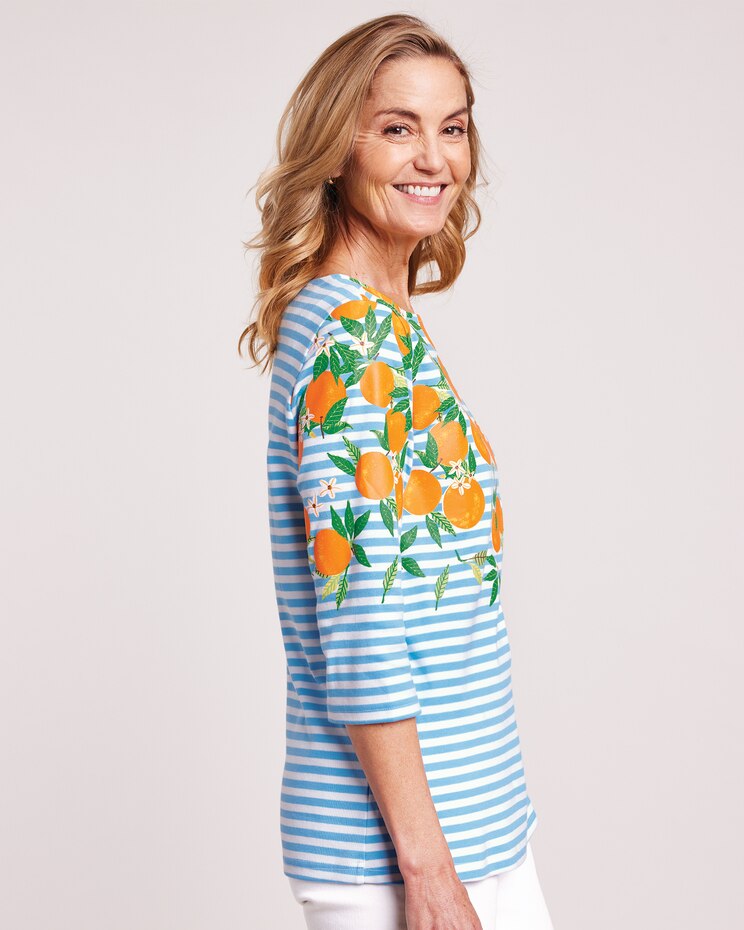 Essential Knit Boat Neck Top image number 2