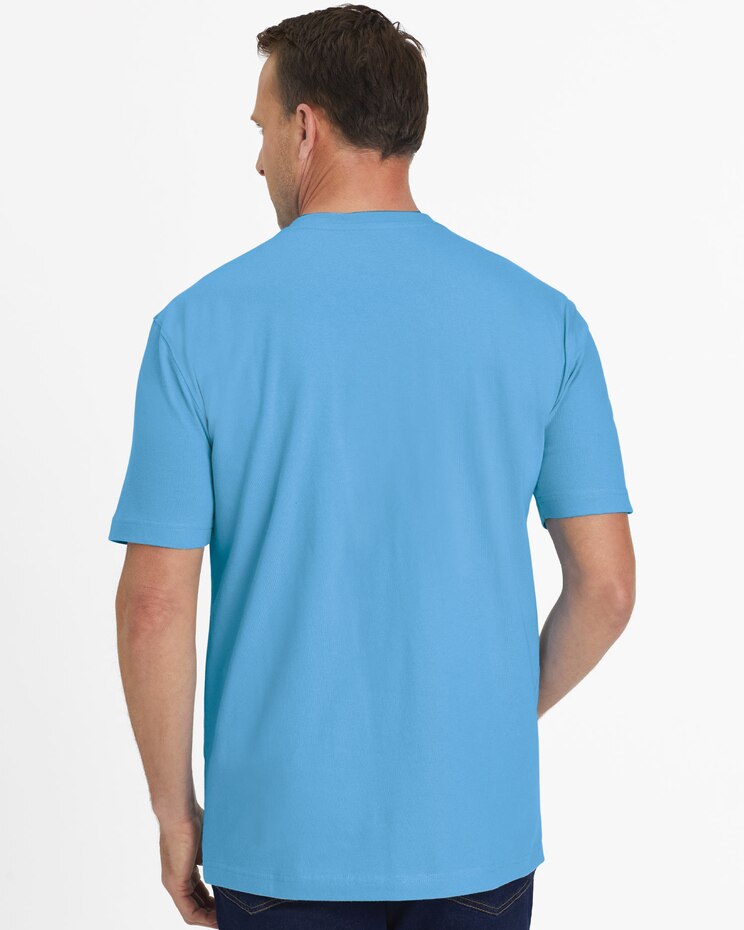 John Blair Everyday Jersey Knit Short-Sleeve No-Pocket V-Neck Tee image number 3