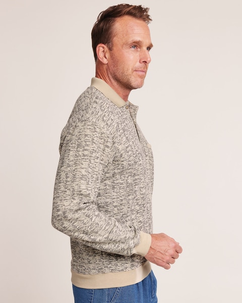 John Blair Bouclé Fleece Shirt