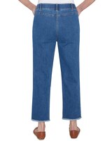Alfred Dunner® Scottsdale Floral Embroidered Ankle Fringe Pants thumbnail number 2