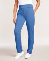 Double Knit Flat Waist Pants thumbnail number 1